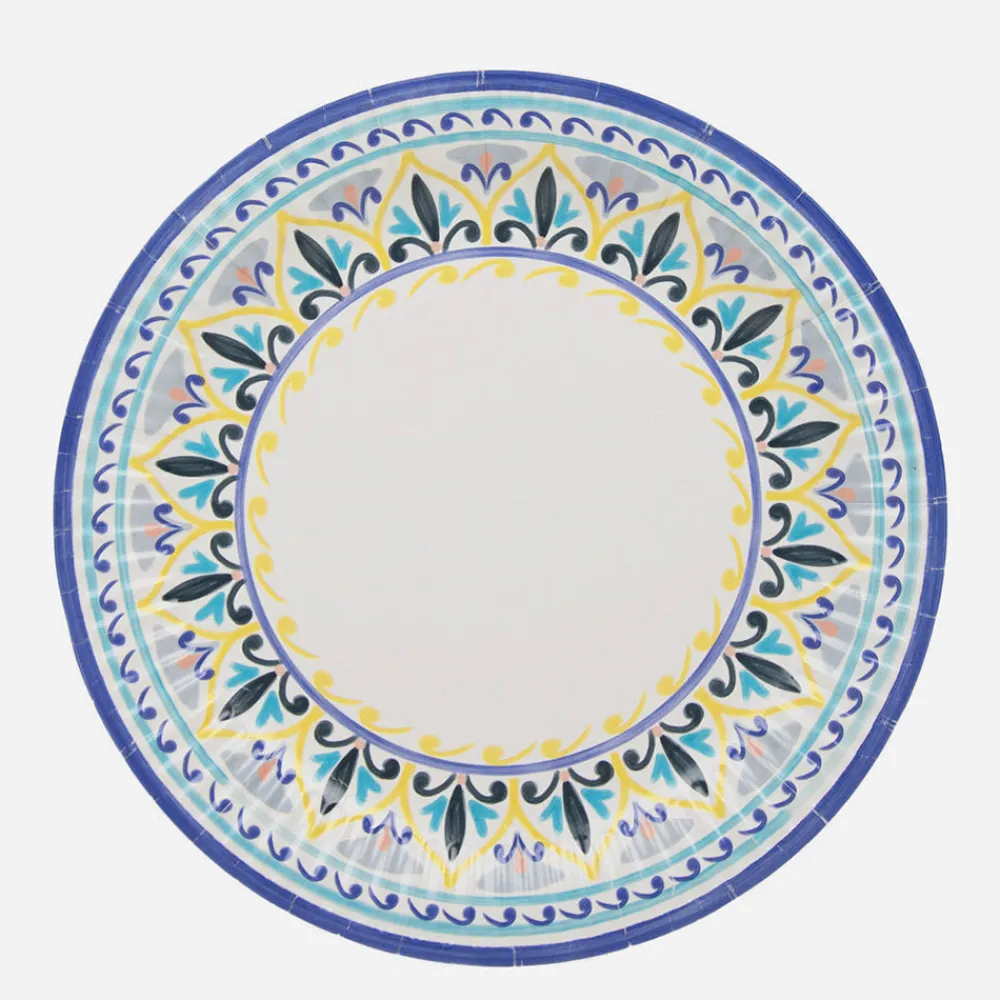 TalkingTables 12 Assiettes - Style Marocain