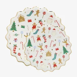 Meri Meri 8 Assiettes De Noel