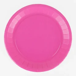 Isap 10 Assiettes Eco-Friendly Fuchsia