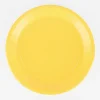 Isap 10 Assiettes Eco-Friendly Jaunes