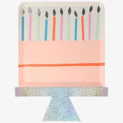 Meri Meri 8 Assiettes Gateau D'Anniversaire