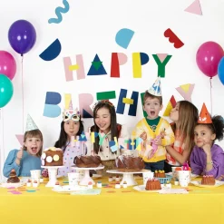 My Little Day 8 Assiettes Happy Birthday Et Cotillons