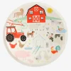 Meri Meri 8 Assiettes La Ferme Des Animaux