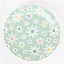My Little Day 8 Assiettes Marguerites