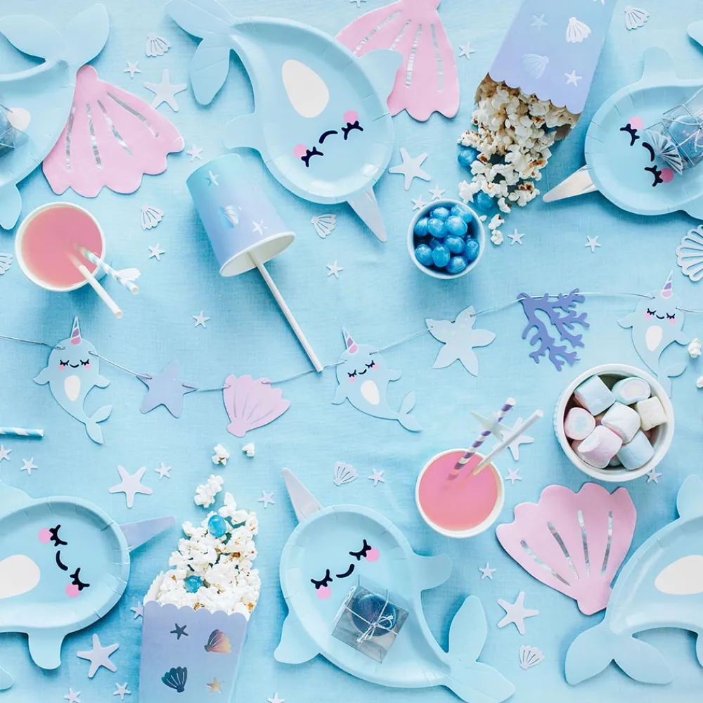 Party Deco 6 Assiettes Narval