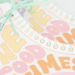 Meri Meri 8 Assiettes Patins A Roulettes