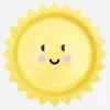 Rico Design 8 Assiettes Soleil Souriant