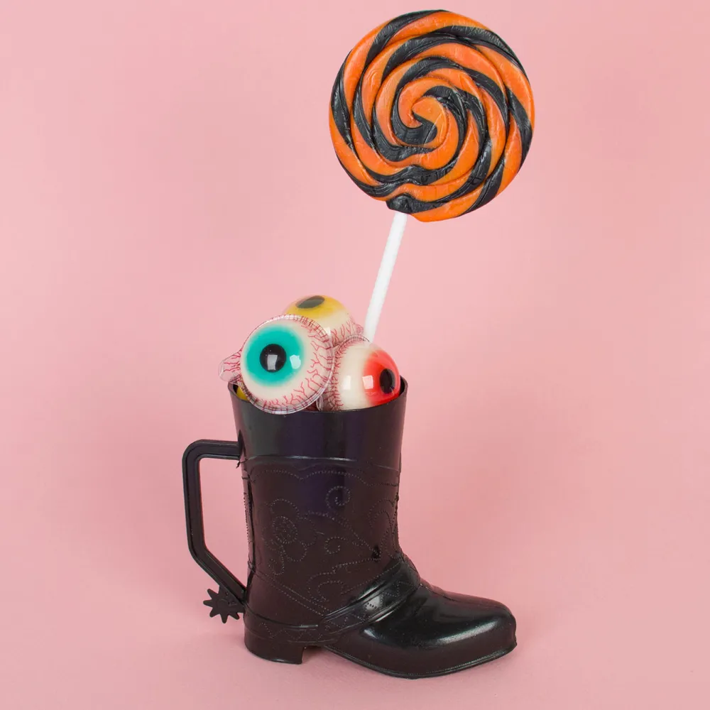 Geslot 1 Bonbon Oeil Globuleux Halloween
