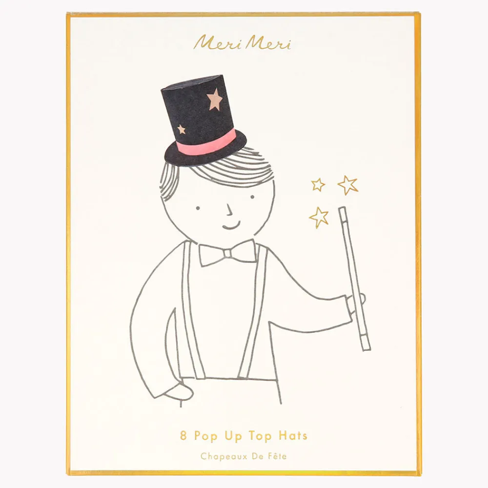 Meri Meri 8 Chapeaux De Magicien> Chapeaux Pointus