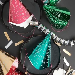 Rico Design 6 Chapeaux Pointus Happy New Year Multicolores> Chapeaux Pointus