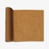 Arty Fêtes Factory 1 Chemin De Table Mousseline Cognac