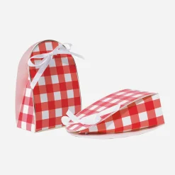 Party Pro 8 Contenants Vichy> Pochettes Cadeaux