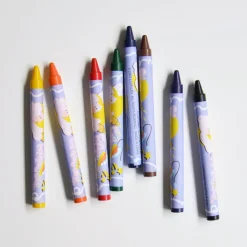 Dam 8 Crayons - Textile> Coloriages