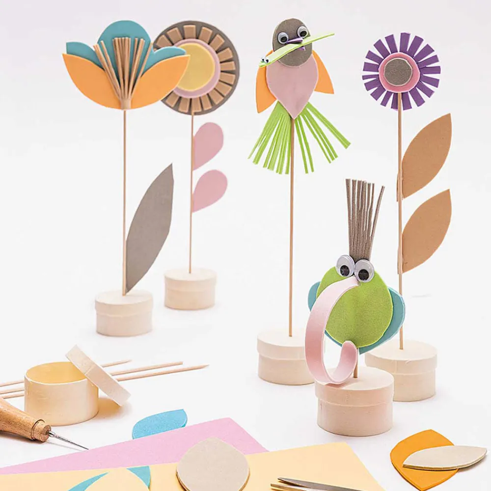 Rico Design 10 Feuilles De Mousse Pastel
