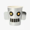 Meri Meri 8 Gobelets Robots