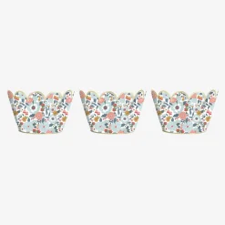 Party Pro 6 Habillages A Cupcake Fleurs