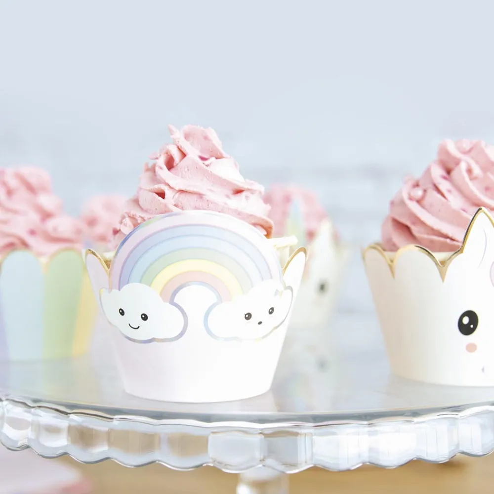Party Pro 6 Habillages A Cupcake Licorne