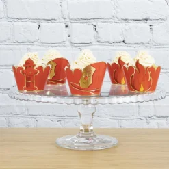 Party Pro 6 Habillages A Cupcakes Pompier