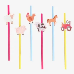 Ginger Ray 16 Pailles Animaux De La Ferme