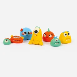 Graine Créative 6 Pates Patagom : Monstres Halloween> Coloriages