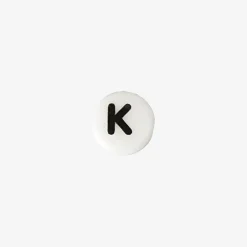 Rico Design 1 Perle Alphabet En Ceramique Blanche