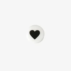 Rico Design 1 Perle Alphabet En Ceramique Blanche