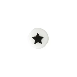 Rico Design 1 Perle Alphabet En Ceramique Blanche