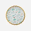 Party Deco 6 Petites Assiettes Baleine