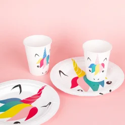 My Little Day 8 Petites Assiettes Licorne