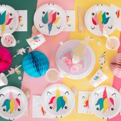 My Little Day 8 Petites Assiettes Licorne