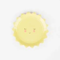 Meri Meri 12 Petites Assiettes Soleil