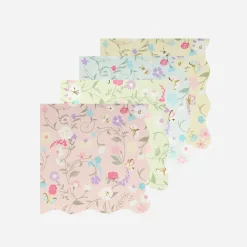 Meri Meri 16 Petites Serviettes Florales Laduree