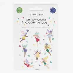 My Little Day 1 Planche De 8 Tatouages Fees> Tatouages Éphémères