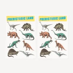 Rex London 2 Planches De Tatouages Éphémères Dinosaures> Tatouages Éphémères