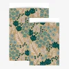 House of Products 1 Pochette En Papier Fleurs Vertes> Pochettes Cadeaux