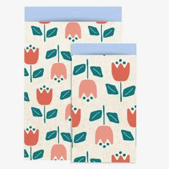 House of Products 1 Pochette En Papier Tulipes> Pochettes Cadeaux