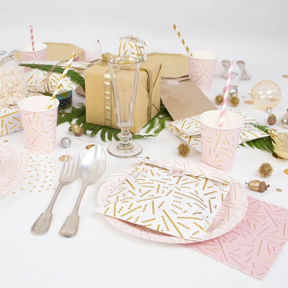 My Little Day 10 Pochettes - Perle Dorees Metallisees> Pochettes Cadeaux