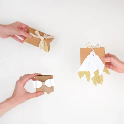 Arty Fêtes Factory 10 Pochettes Cadeaux - Kraft> Pochettes Cadeaux
