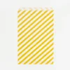 My Little Day 10 Pochettes Rayures Jaune> Pochettes Cadeaux