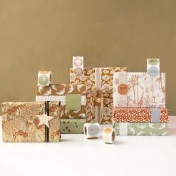 House of Products 1 Rouleau De Papier Cadeau Fleurs Vintage><noscript><img width=