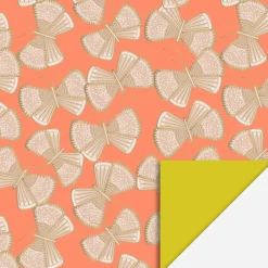 House of Products 1 Rouleau De Papier Cadeau Papillons Nude> Papier Cadeau