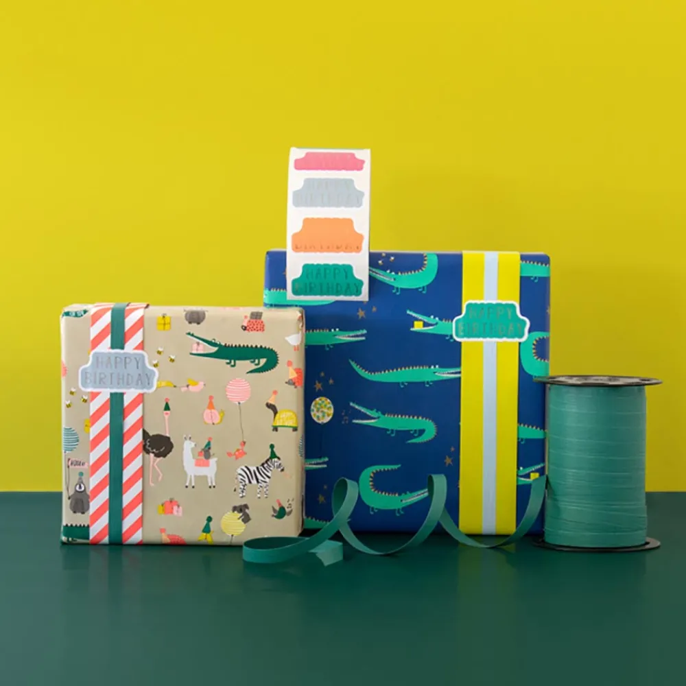 House of Products 1 Rouleau De Papier Cadeau Crocodile> Papier Cadeau
