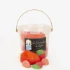 Les gourmandises de Sophie 1 Seau De Bonbons Trio Fraises