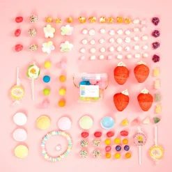 Les gourmandises de Sophie 1 Seau De Bonbons Trio Fraises