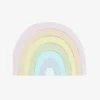 Ginger Ray 16 Serviettes - Arc-En Ciel Pastel Et Iridescent