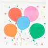Unique Party 16 Serviettes Ballons Multico