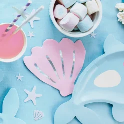 Party Deco 20 Serviettes En Papier Coquillage