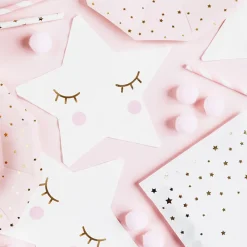 Party Deco 20 Serviettes Etoile Kawaii