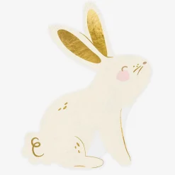 Party Deco 20 Serviettes Lapin