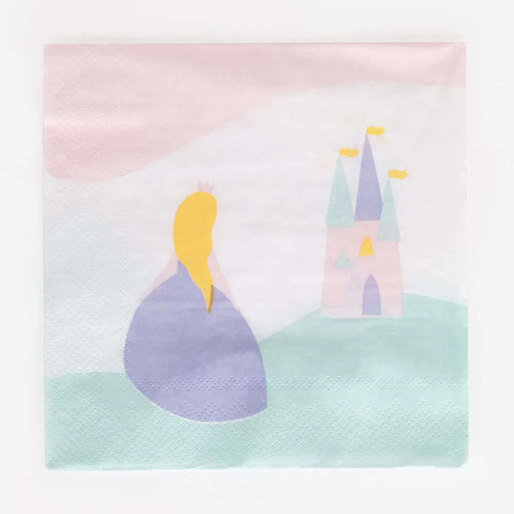 My Little Day 20 Serviettes Princesse